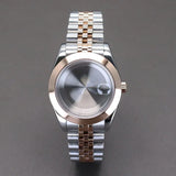 Explorer Watch Case 36mm/39mm Silver Rose Gold yellow Gold Two tone Sapphire 316L stainless Steel For Nh35 Nh36 NH34 NH38 Nh70 Miyota 8215 8285Movement
