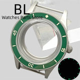 Miyota 9015 watch Case Fifty Fathoms 40mm Retro Domed Sapphire Luminous Bezel For NH35 NH36 NH34 ETA 2824 PT 5000 Miyota 9015 10bar