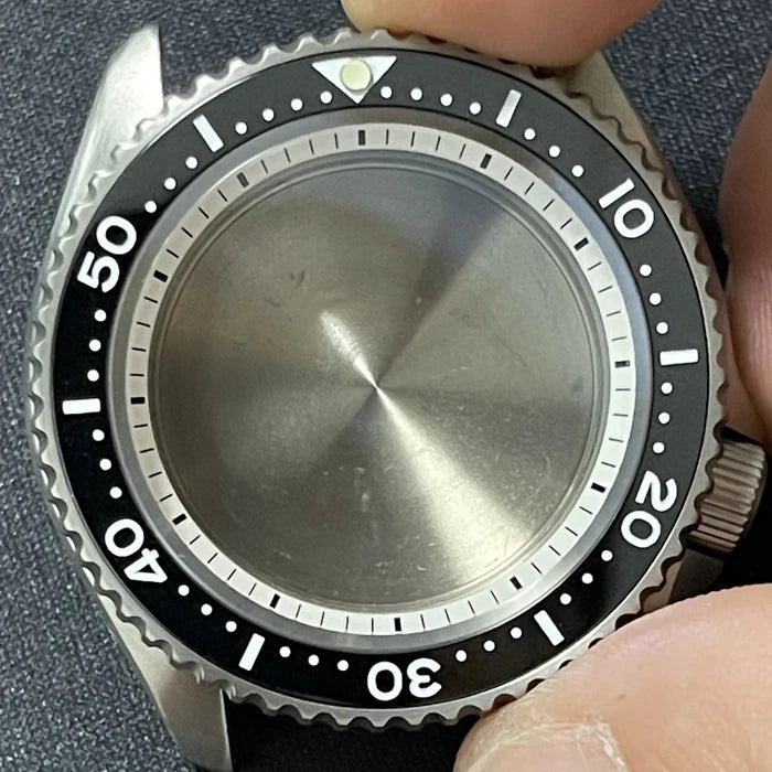 Heimdallr 40mm Titanium Diver Watch Case For NH35 NH36  Movement Sapphire SKx007 style 20bar