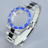 40MM Submariner watch case Eta2824 Sw200 PT5000 Sloping Bezel Sapphire GMT Yacht Master