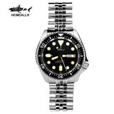 HEIMDALLR Skx007 Men Watch NH36 Movement Sharkey Ceramic Bezel 200M Waterproof Sapphire Automatic Mechanical Dive Watch for Men