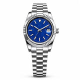 39mm DateJust Mod CORGEUT 6002G Miyota 8215 Seiko NH35 Automatic Geometric Dial Sapphire Half-Fluted Bezel 10ATM