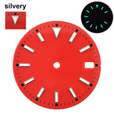 151 type of dials Submariner 28.5mm dial with calendar window suitable for NH35 movement luminous dial can support DIY dial customization name/logo