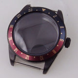 39mm PVd Black Rose Gold Dive Watch Case BB58 Mod 20BAR Waterproof Dome Sapphire Glass 39mm Black Bay Watch Case for NH34 NH35 NH36 NH70 ETA2824 PT5000 Watch Parts (Copy)