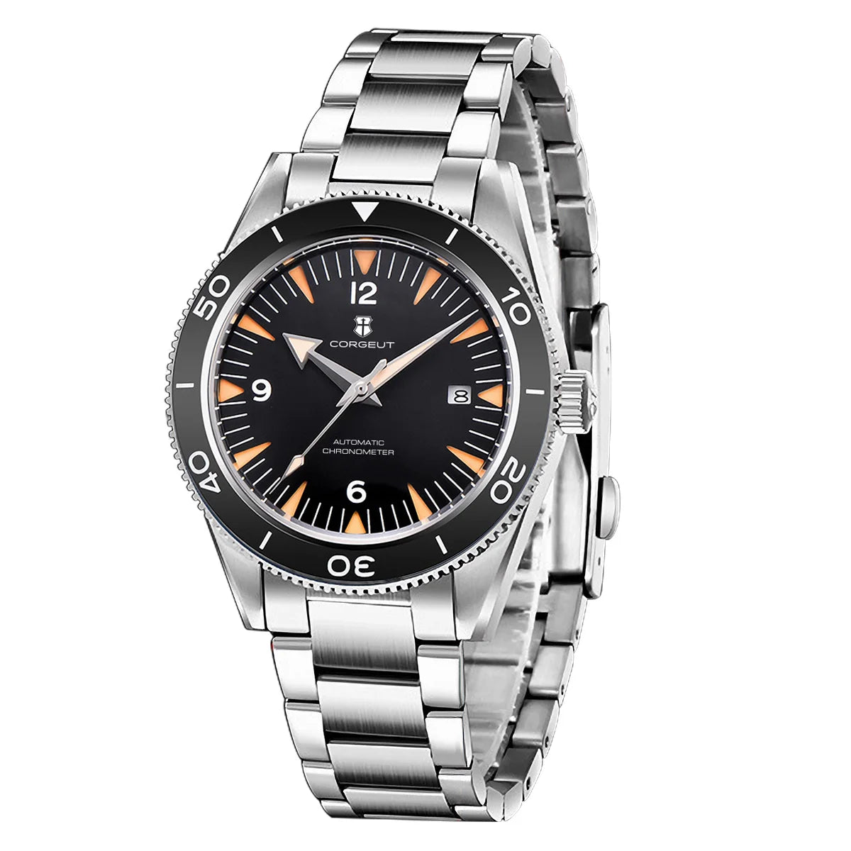Seamaster 300 Spectre Mod Corgeut Miyota 8215 / TMI NH35 Automatic Diver Sapphire Luminous 10Bar