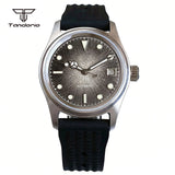 Sunburst Aviator Watch Tandorio TD104Z 20BAR Sapphire 36mm Pilot Textured Face Miyota8215 PT5000 TMI NH35  Movt