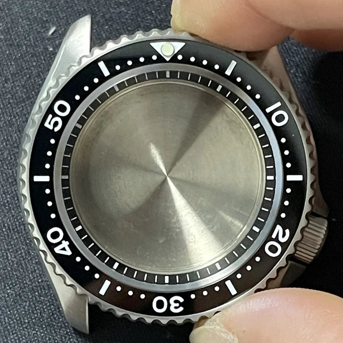 Heimdallr 40mm Titanium Diver Watch Case For NH35 NH36  Movement Sapphire SKx007 style 20bar