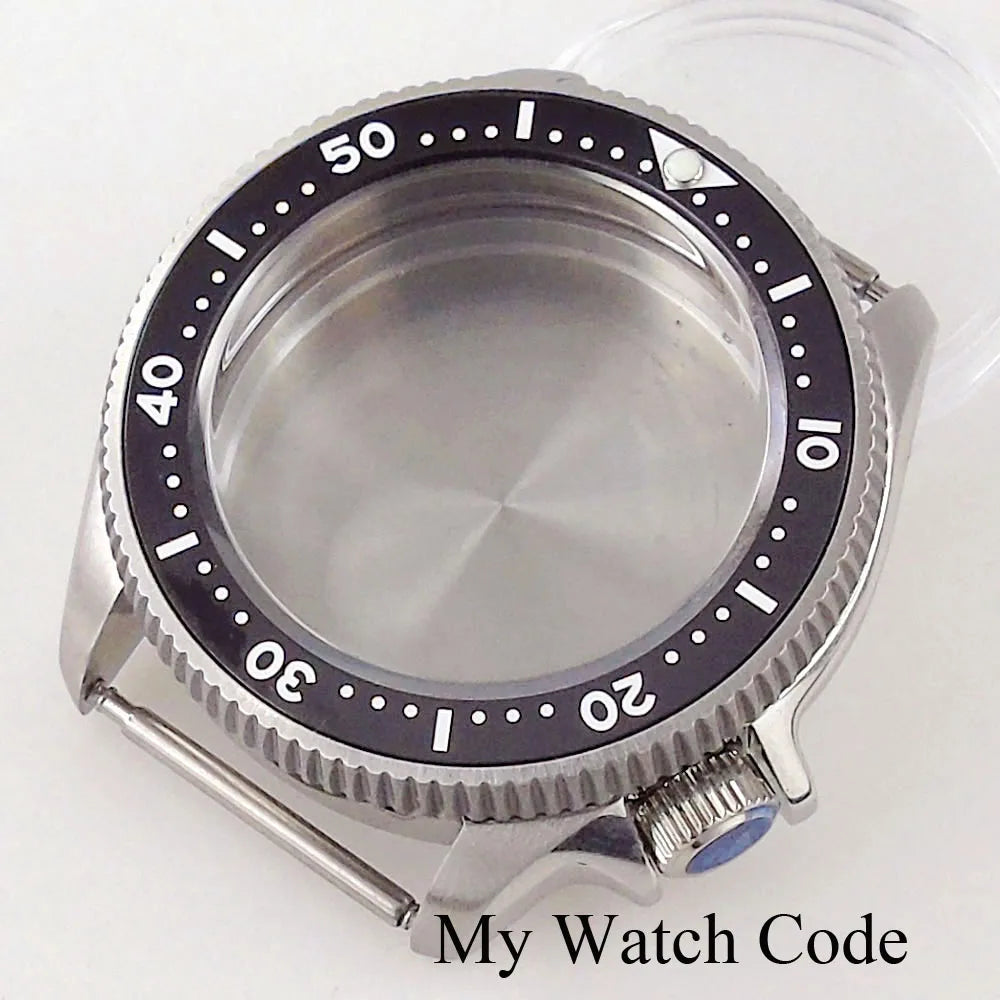 37mm Stainless Steel / Titanium SKX013 watch Case Stainless Steel 3.8 Crown for GMT NH34 NH35 NH36 NH38 ETA 2824 PT5000 ST2130 120clicks Ceramic Sapphire 20ATM
