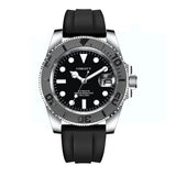 Custom Yacht Homage watch Seiko NH35 40mm Brushed Ceremic Bezel Sapphire Corgeut CG3002B