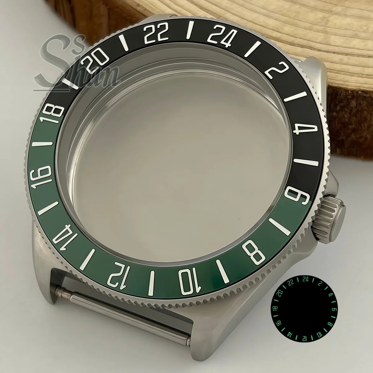 40mm tactics frog FX diving watch case dome sapphire luminous bezel NH34A NH35A ETA2824 PT5000 movement parts