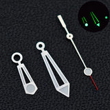 31.7mm seamaster Watch Dial For 300 Series NH35 NH36 Movement 6 O‘clock Date C3 Green Luminous Mechanical Watch Parts