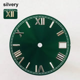 151 type of dials Submariner 28.5mm dial with calendar window suitable for NH35 movement luminous dial can support DIY dial customization name/logo