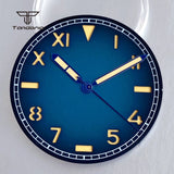 Polished Square Watch Case 42mm Rediomir Mod Parts 35mm Sandwich Dial+Hands Fit NH35 NH36 NH38 Miyota8215 821A 8205 ETA2824 PT5000 ST2130 Sapphire