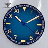 Polished Square Watch Case 42mm Rediomir Mod Parts 35mm Sandwich Dial+Hands Fit NH35 NH36 NH38 Miyota8215 821A 8205 ETA2824 PT5000 ST2130 Sapphire