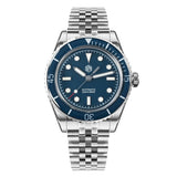 San Martin Diver SN0133 40mm NH35 Automatic AR Sapphire Bezel J-type Bracelet Waterproof 200m Swiss Lume