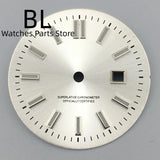 24.5MM Dial for women's watch Sunburst NH05 Watch Dial Gold Rose Sticks Number Women's Mechanical Watch Modified Parts Fit 31mm NH05 NH06 Watch