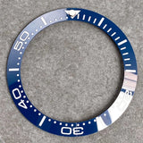 39.8mm*31.6mm Ceramic/Alloy Bezel Insert for GMT SUB SEA Steel Watch Slope Bezel Ring Dive Watch Mod