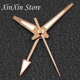 GS 4 Pointers NH34A GMT Watch Hands C3 Green Luminous Watch Needles for NH34 NH35 NH36 NH38 Movement