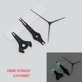 New Color Matching 1062 Special Air Design Super C3 Green Luminous  Fit Japan NH34 35 36 38 70 Movement SKX007 Watch Hands