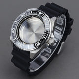 43.8mm Samurai King Watch Case Sapphire Ceramic Insert For Seiko NH35 NH36 NH34 Movement Mod 10ATM