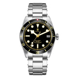 Corgeut CG2073 NH35A Diver 39mm Watch Sapphire Ceramics Bezel 20Bar