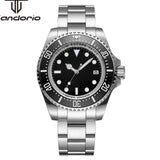 Tandorio 43mm NH35A PT5000 Submariner Sapphire Glass Date TD268