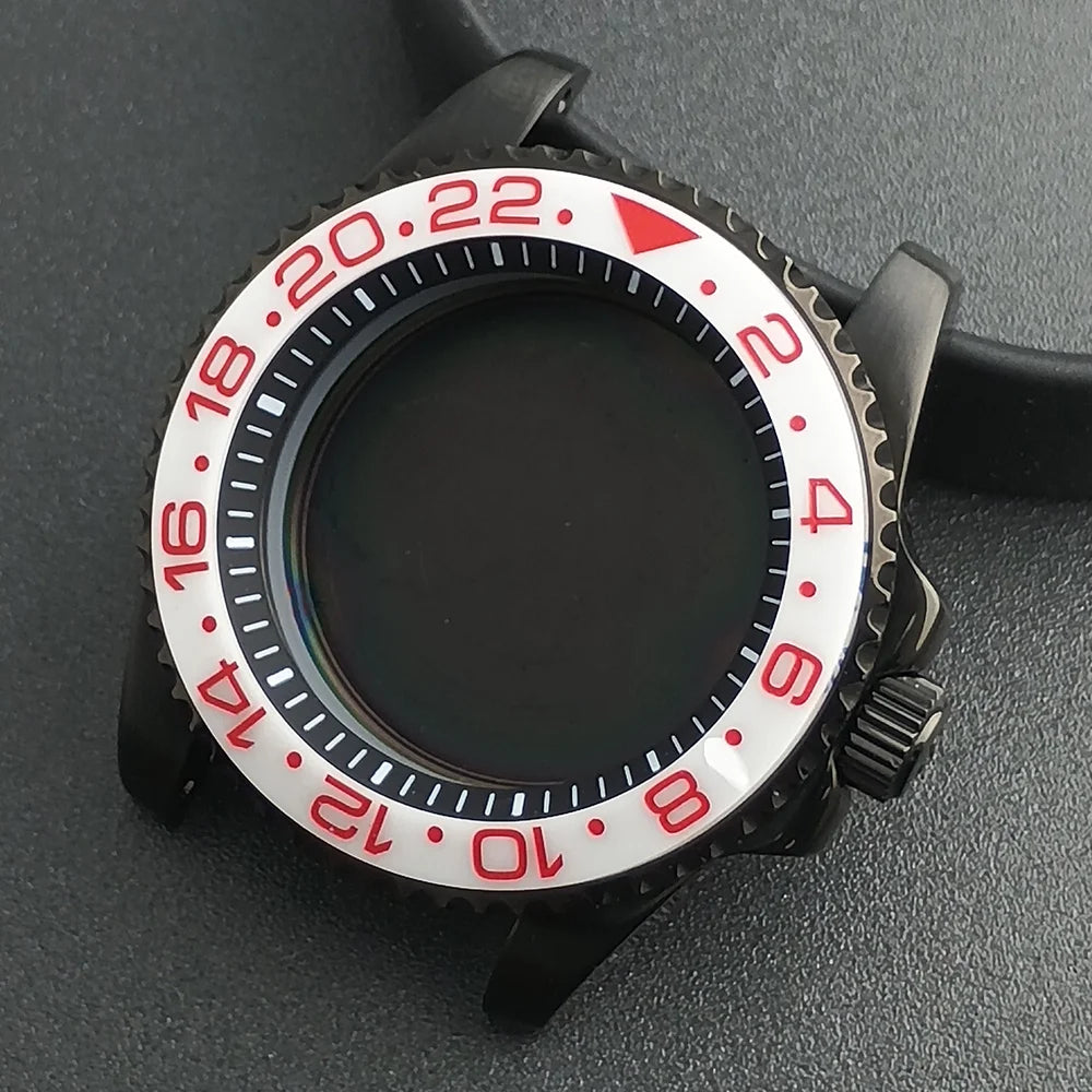 40.5mm Submariner Case GMT with Chapter Ring for NH34 NH35 NH36 Movement Sapphire 10ATM