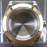 Explorer Watch Case 36mm/39mm Silver Rose Gold yellow Gold Two tone Sapphire 316L stainless Steel For Nh35 Nh36 NH34 NH38 Nh70 Miyota 8215 8285Movement