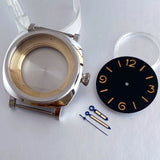 42mm Radiomir Mod Watch Case set 20ATM Sapphire Glass 35mm California dial Luminous NH35 NH36 ETA2824 Miyota8215 Movement Watch Parts