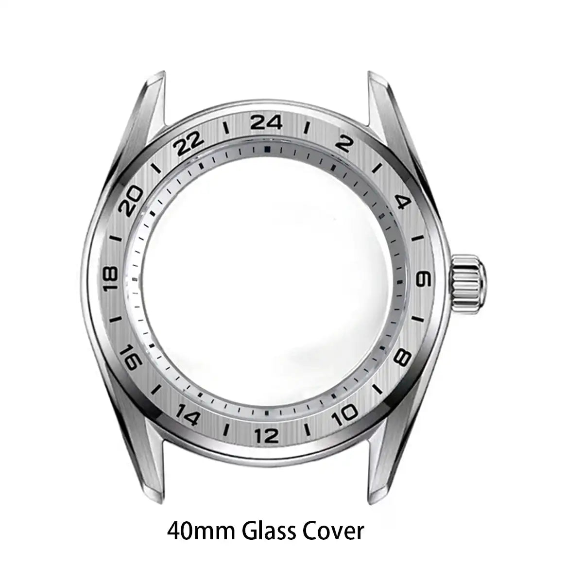 Premium 40mm GS GMT Case Sapphire AR High Quality Tape NH35 GMT NH34 Movement Automatic Mechanical Luxury Men's Watch 33.5MM Dial