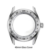 Premium 40mm GS GMT Case Sapphire AR High Quality Tape NH35 GMT NH34 Movement Automatic Mechanical Luxury Men's Watch 33.5MM Dial