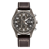 (Not Available)Quartz Chronograph Watch Corgeut 9003 44mm Date Month MIYOTA OS00 Multi-function Watch Mineral