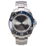 43.8mm Modified Samurai Watch Case Sapphire  For NH35 NH36 NH38 4R36 Movements 100M Waterproof