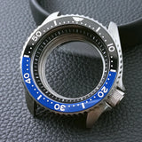 42mm Skx007 Case Mod For NH35 316 Steel Case Fit NH35 NH36 Movement/Dial Case Plane Sapphire Glass 22mm Strap Watch Box