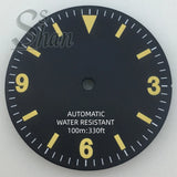 Explore watch dial 29mm dial with 369 digital stripe indices is suitable for the NH35 NH36 Miyota8215 821A ETA28242836 PT5000 DG2813 movement parts