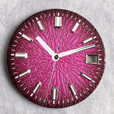 29mm Glossy Texture watch dial Luminous Fit NH35 NH36 Automatic Movement For Diving Men Watch Parts Accessories