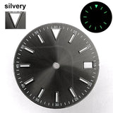 151 type of dials Submariner 28.5mm dial with calendar window suitable for NH35 movement luminous dial can support DIY dial customization name/logo
