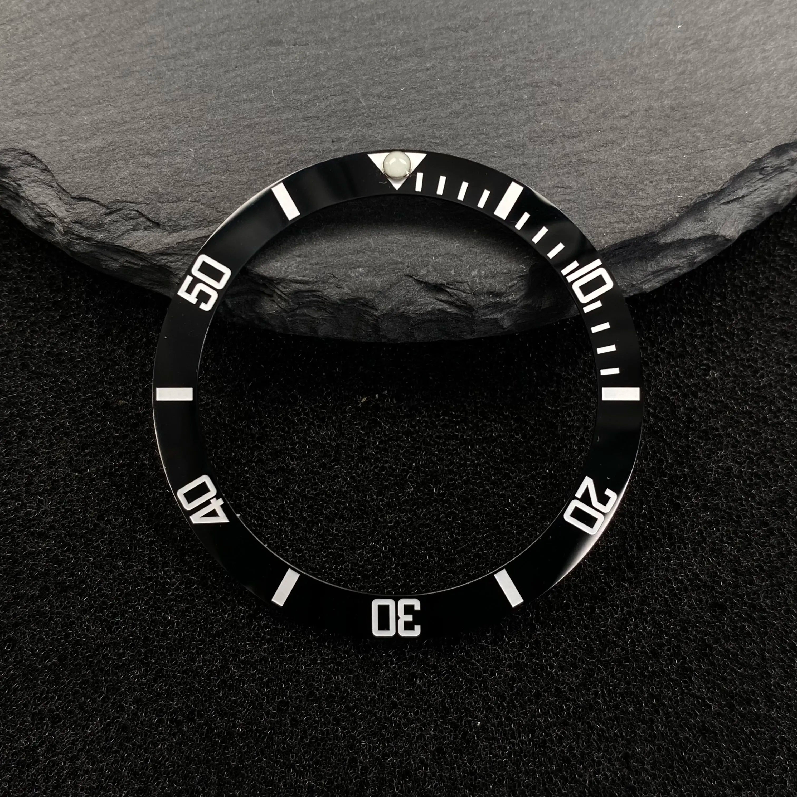 Submariner Bezel NH35 38mm bezel insert red Hands Watch Hands Blue Green Luminous Red Green Blue Hands For NH35/36/4R/7S Movement Watches Parts