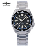 Heimdallr Titanium SKX007 Automatic Mechanical Watch NH35 Movement Sapphire C3 Luminous 200M Waterproof Vintage Wristwatch