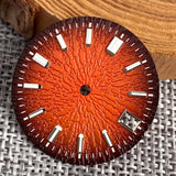 29mm Glossy Texture watch dial Luminous Fit NH35 NH36 Automatic Movement For Diving Men Watch Parts Accessories