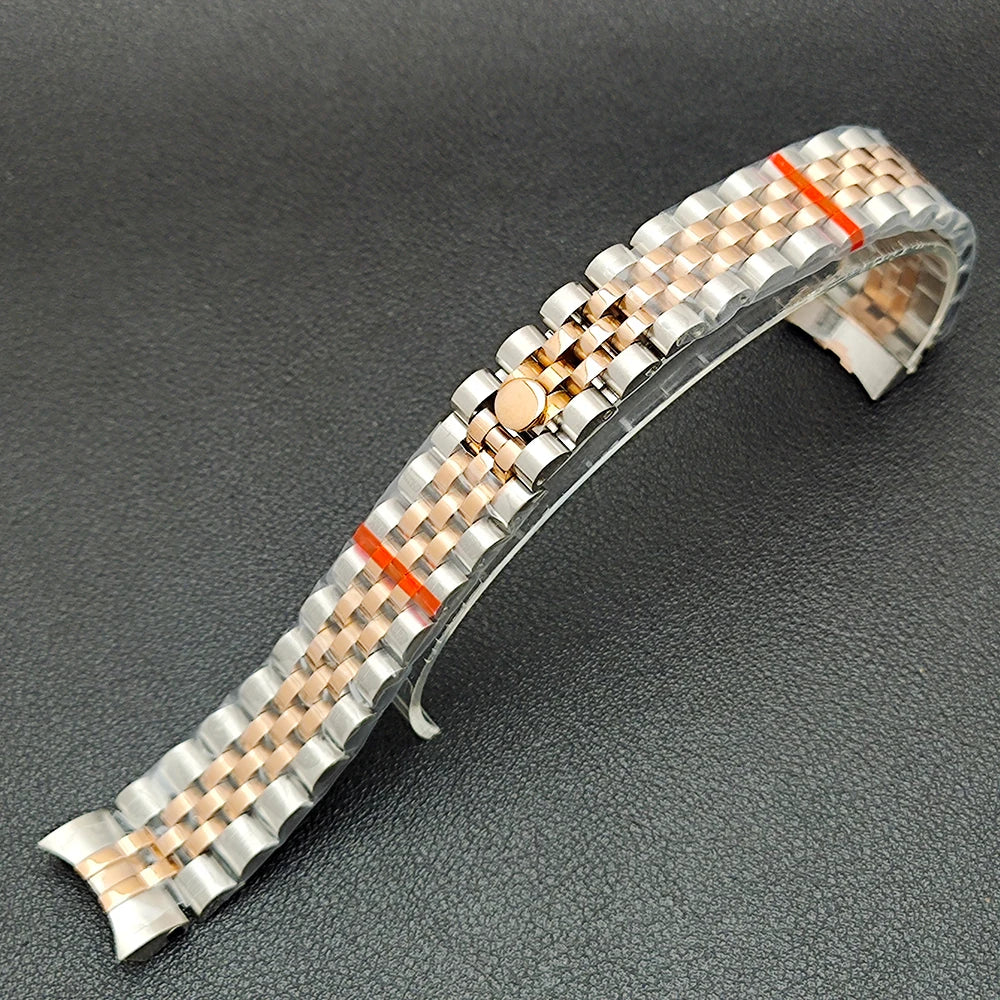 34MM NH05 Watch Case bezel insert ring sapphire glass stainless steel screw in crown women's watch case, suitable for NH05 NH06 movement