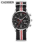 CADISEN C7067 Chronograph MIYOTA 0S10 Quartz Watch AR Mirror 5bar