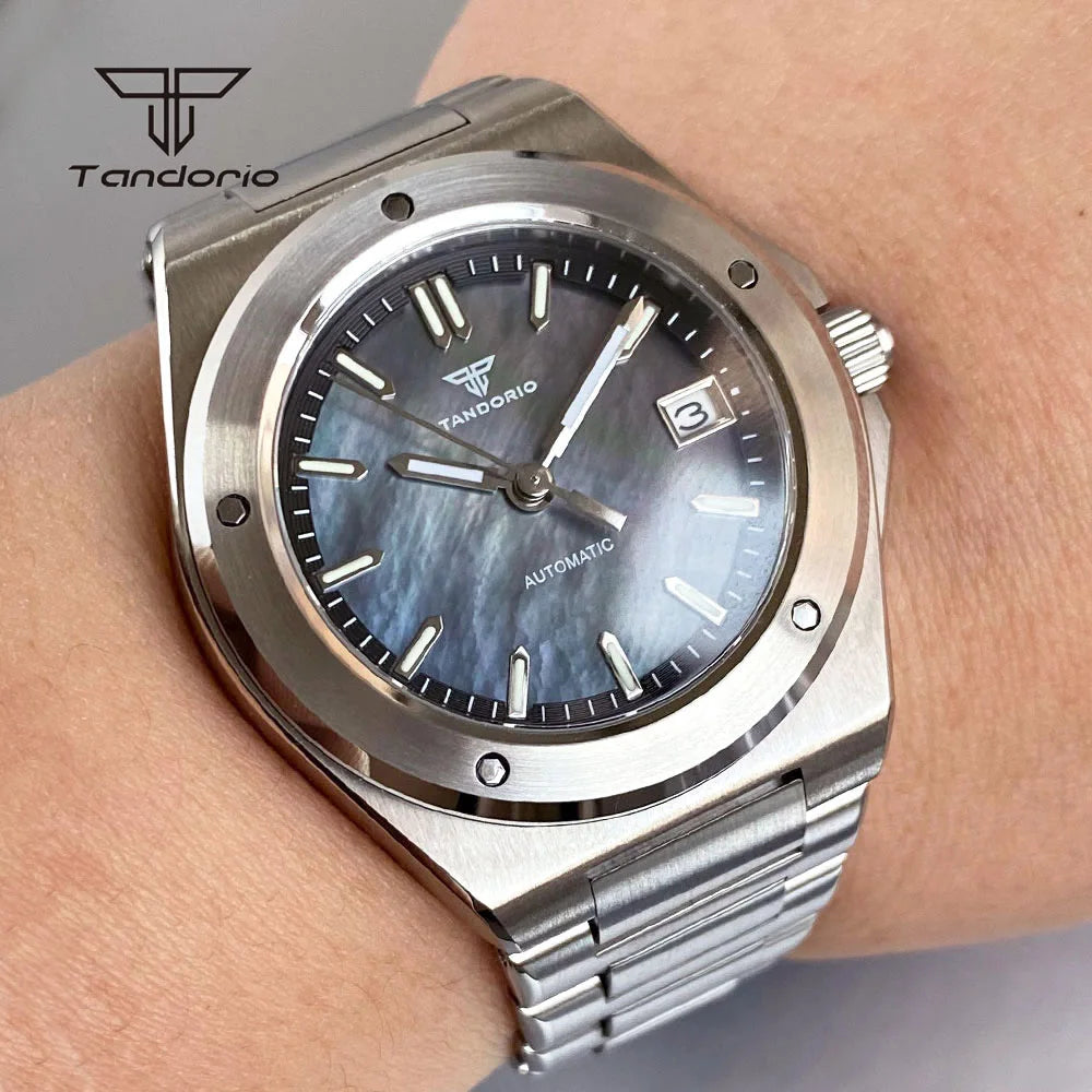 Tandorio Royal oak Style Watch TD331  NH35 Sapphire 40mm Business 20bar