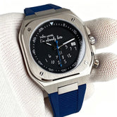 42MM Square BR-05 Mod Watch Tandorio TD303A 'Who Cares I Am Already Late' Sapphire NH35A Movement 10ATM Dress