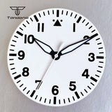 33.5mm Pilot Watch Dial+Hands Black/White/Blue/Green Color Luminous Fit NH35 NH36 NH38 ETA2824 PT5000 ST2130 Miyota82 Movt