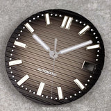 Nautilus Dial For NH35 movement NH36 NH38 NH70 NH71 NH72 29.2mm green Luminous Hands set