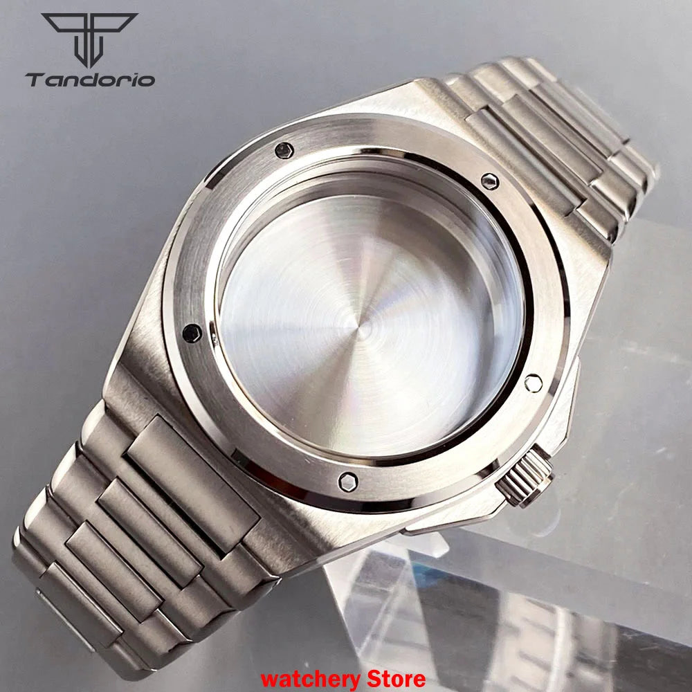 40mm NEW Watch Case For Engineer Style 200m Waterproof Sapphire Glass Fit NH35 NH36 ETA2824 PT5000 Movement Watch Part