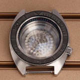 41mm Mod Turtle Watch Case Sapphire Glass Waterproof For Abalone/tuna mouth Captain Willard TMI NH35 NH36 NH38 4R Movement Stainless Steel Watch Accessories