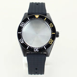 40mm Diver Case Stainless Steel Sapphire For Mod SPB149J1 NH34 NH35 NH36 NH70 4R36 Movement RubberStrap