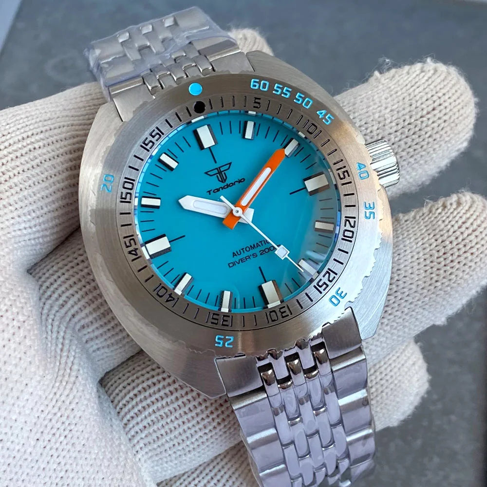 Tandorio 42mm Turtle Diver TD 269 Sapphir 20ATM  NH35 Automatic